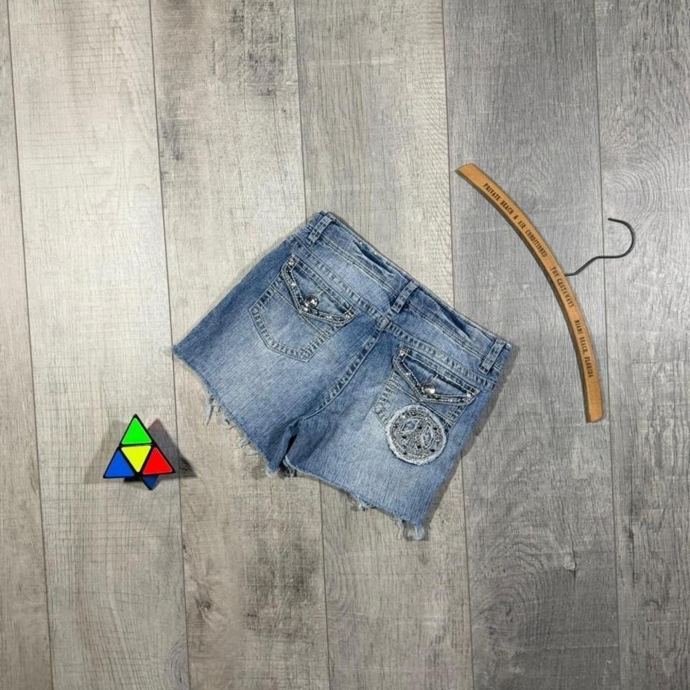 Vintage 2000s mudd jeans‎ denim mini shorts